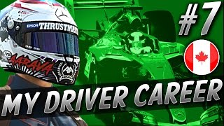 BIG 180 MPH CRASH  F1 MyDriver CAREER S3 PART 7 CANADA [upl. by Dibri931]