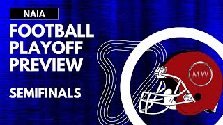 NAIA Football Semifinal Preview and Prop Bets [upl. by Sol372]