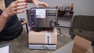 Unboxing RANCILIO SILVIA V6 [upl. by Kei]