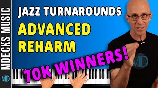 Jazz Turnaround Advanced Reharmonization Expand Your Chord Vocabulary 70K Winners [upl. by Hough]