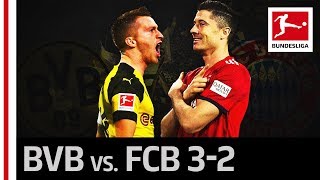 Borussia Dortmund vs FC Bayern München  32  Highlights  Classy Comeback by Alcacer Reus amp Co [upl. by Nalrah]