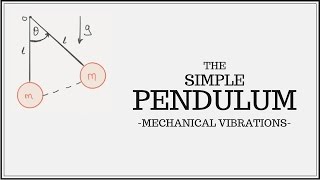 Equation of Motion for the Simple Pendulum SDOF [upl. by Niarfe913]