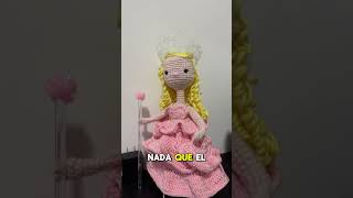 Terminando este amigurumi de Glinda de wicked ✨amigurumi crochet crochetdesign crochettoys [upl. by Cly]