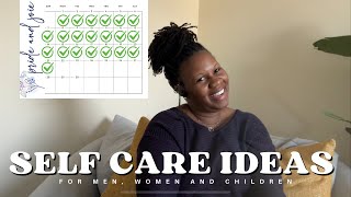 30 Self Care Ideas for Men Women Children  Chit Chat With Me  Pride and Joie [upl. by Rome]