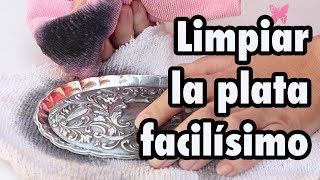 Cómo limpiar la plata en casa fácilmente [upl. by Neyud251]