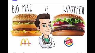 Big Mac Vs Whopper Which One Are You Picking [upl. by Eirdua]