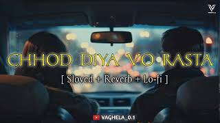 Chhod Diya Wo Rasta  Slowed and Reverbed Super  Arijit Singh  Lofi Vibes  VAGHELA01 [upl. by Kalikow]