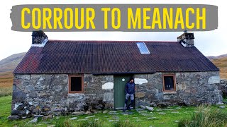 REMOTE Scottish Bothy Overnighter at Meanach Bothy [upl. by Leyes]