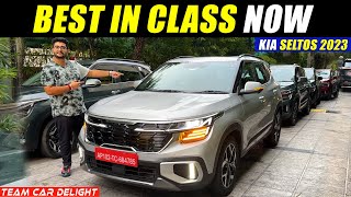 Kia Seltos GT Line with ADAS🔥  Walkaround with On Road Price  Kia Seltos Facelift 2023 [upl. by Bunni158]