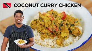 Coconut Curry Boneless Chicken Recipe by Chef Shaun 🇹🇹 Foodie Nation [upl. by Schulman]