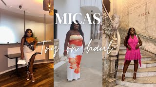 Micas Try on haul  Robes  Bijoux et hauts 😍  Julia Salamona [upl. by Sothena809]