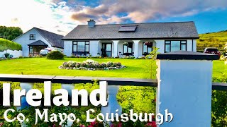 My first trip to the Irish Countryside County Mayo Louisburgh Ireland 4K UHD 60fps walking tour [upl. by Yrrag]