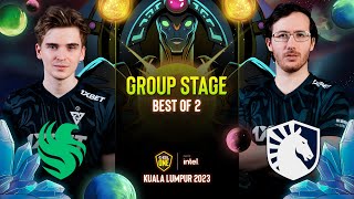 FIL Team Liquid vs Team Falcons BO2  ESL Kuala Lumpur 2023  Groupstage Day 1 [upl. by Olegnaleahcim]