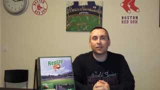 Replay Baseball Board Game Review [upl. by Yesnik115]