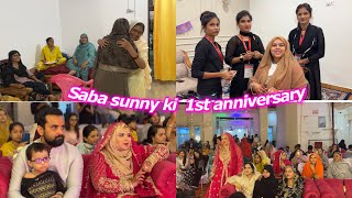 Our 1st wedding Anniversary vlog  1 year of sabasunnykishaadi  Alhamdulillah🤲🏽Ma sha Allah [upl. by Jonas]