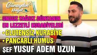 Glutensiz Kurabiye Tarifi  Pancarlı Humus Tarifi  Sağlıklı Glutensiz Tarifler Şef Yusuf Adem Uzun [upl. by Nodnarbal]