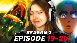 WE GET TO SEE WHATS IN THE BASEMENT  Attack on Titan S3 Ep 1920 [upl. by Radman]