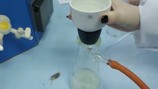 Nitration of methyl benzoate part 2  purification of the methyl 3nitrobenzoate [upl. by Doug]