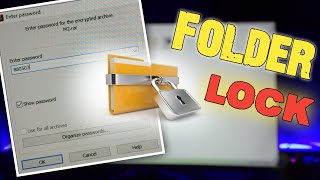 How to lock folder in Windows 10 easily  PC me Folder Lock kaise karen  Hindi [upl. by Swagerty8]