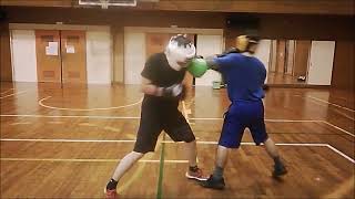 Mamoru Morishita 56 years old Yellow Head Guard vs Students Sparing 29th Sep 2024 [upl. by Nyral]