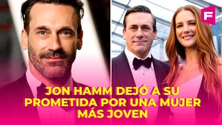 JON HAMM de MAD MEN dejó a su prometida para casarse con una mujer 17 años más joven [upl. by Artie]