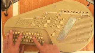 Omnichord PERFORMANCE Tip 1 Playing a song [upl. by Venterea]