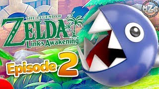 The Legend of Zelda Links Awakening Gameplay Walkthrough Part 2  Saving BowWow Bottle Grotto [upl. by Britni]