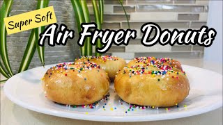 How To Make Glazed Air Fryer Donuts [upl. by Llerral]