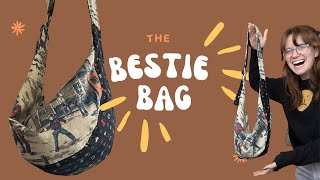 I made THE bestie bag sewing tutorial and chaos [upl. by Fowle]