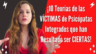 10 Teorías sobre las Víctimas de Psicópatas Integrados que han Resultado ser CIERTAS [upl. by Barstow239]