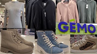 nouvelle collection chez gémo dans les vêtements dhiver et les chaussures [upl. by Itnuahsa382]