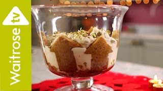 Orange and Ginger Syllabub Trifle  Waitrose [upl. by Yelyah]