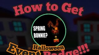 Jacko bonnie halloween event [upl. by Grizelda]