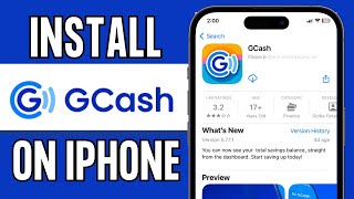 How to Download amp Install GCash App on iPhone 2024 [upl. by Anahsirk]