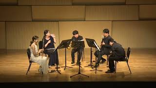 Jean Françaix  Wind Quintet No1  우디앙상블 [upl. by Ailahtan281]