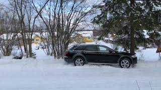 Audi A6 Allroad 30Tdi 2015 in deep powder snow [upl. by Boyes]