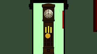 Grandfather Clock Junghans  Scratch Project [upl. by Arikat761]