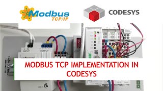 Codesys Modbus TCP Slave Implementation [upl. by Ezara705]