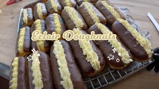 POV Baker Making Eclair Doughnuts [upl. by Travus]