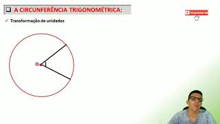 Circunferência trigométrica transformação graus e radianos [upl. by Loredo]