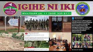 TWITEGE IKI MU BIGANIRO HAGATI YA FDLR NA KAGAME [upl. by Korry]