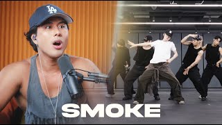 Performer Reacts to JAEHYUN Smoke Dance Practice  Jeff Avenue [upl. by Aramad]