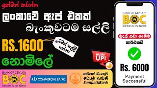 🎁 ලංකාවේ App එකකින් රු 1600 ක් බැංකුවටම ගන්න පුලුවන්  How to Earning EMoney in sinhala  66th [upl. by Eilrebmik]