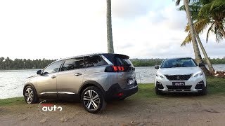 Teste Peugeot 3008 e 5008 Conheça o que os modelos oferecem [upl. by Ebneter827]