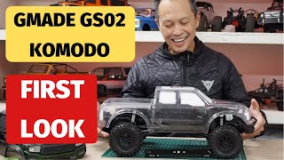 Gmade GS02 Komodo rc crawler  First Look [upl. by Gish]