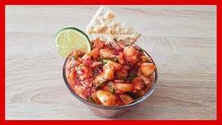 Ceviche de Camarones Colombiano 🍤 😋  Cocinando con Erica [upl. by Eelimaj]