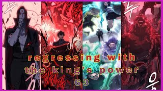 Regressing with the Kings Power Chapter 63 recap in English  Manhwa with Leveling system [upl. by Spiegelman]