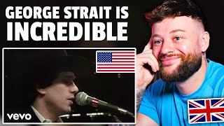 British Guys FIRST TIME Listening to quotGEORGE STRAIT  Amarillo By Morningquot [upl. by Nnagem475]