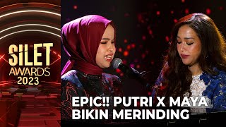 Putri Ariani X Maia Estianty  Mimpi  SILET AWARDS 2023 [upl. by Ahselaf]