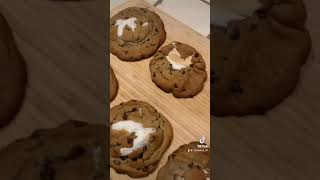 S’mores cookies smorescookiessmores cookiesfamily [upl. by Ramso247]